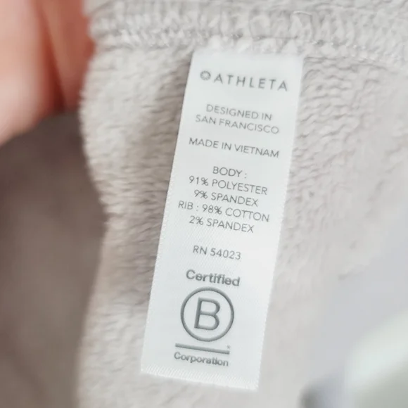 Athleta Triumph Hoodie In Double Cozy Karma in Norwegian Grey - Picture 11 of 16